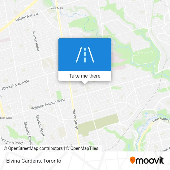 Elvina Gardens map