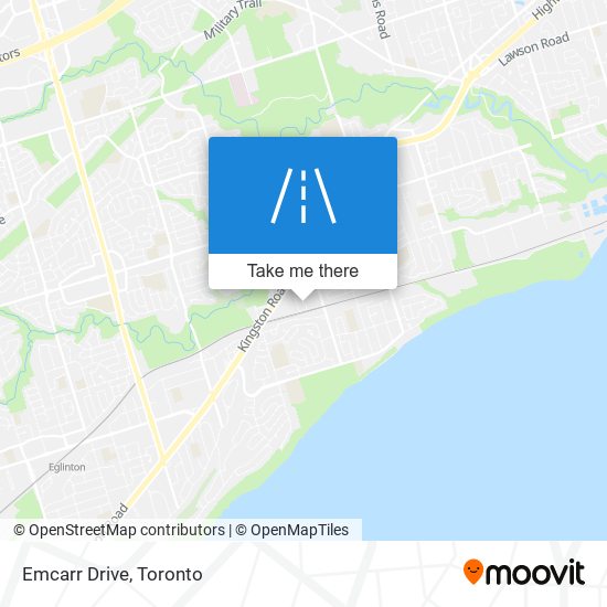 Emcarr Drive map