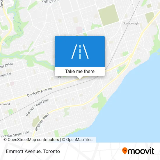Emmott Avenue map