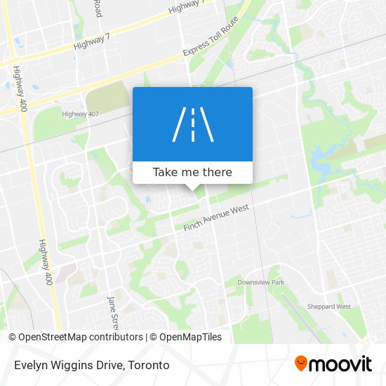 Evelyn Wiggins Drive map