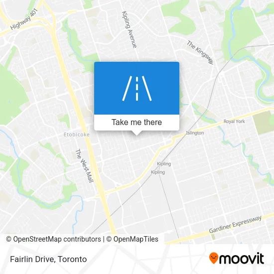 Fairlin Drive map