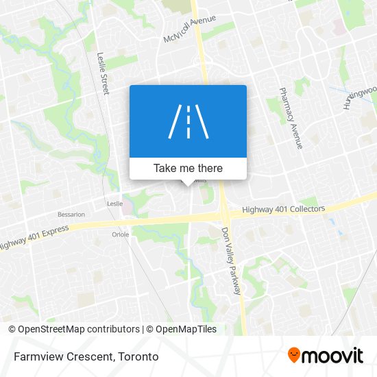 Farmview Crescent map