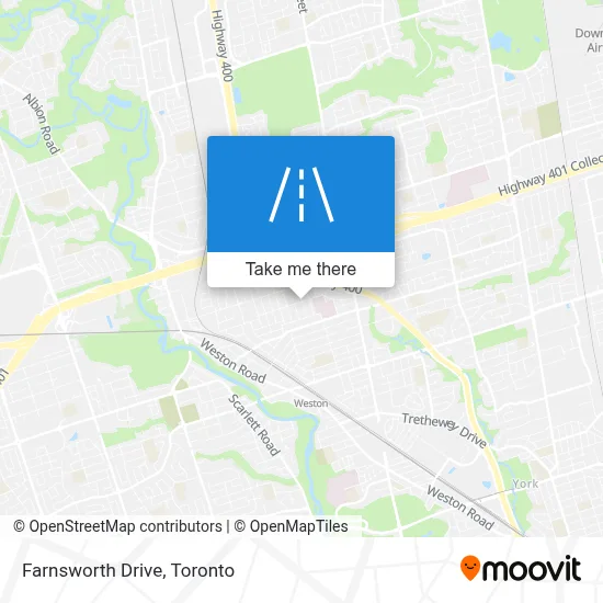 Farnsworth Drive map