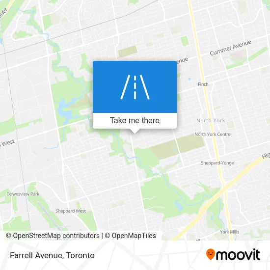 Farrell Avenue map