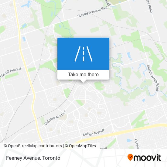 Feeney Avenue map