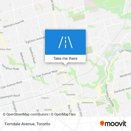 Ferndale Avenue map