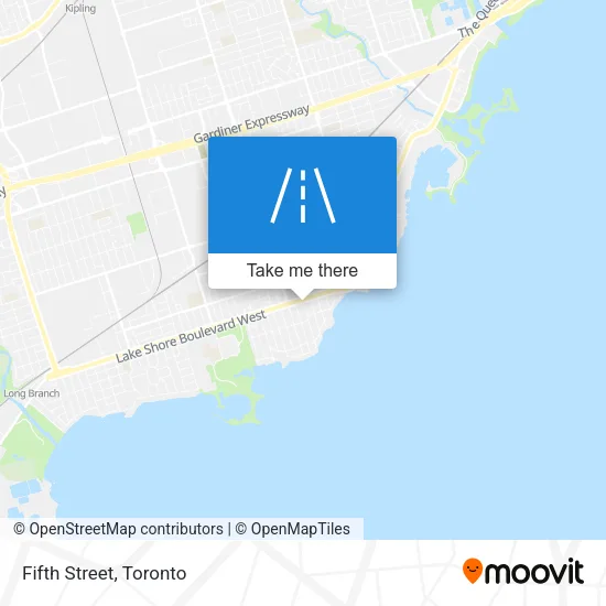 Fifth Street map
