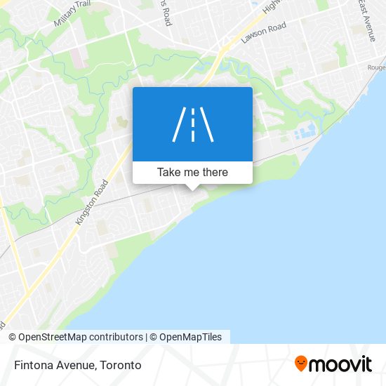Fintona Avenue map