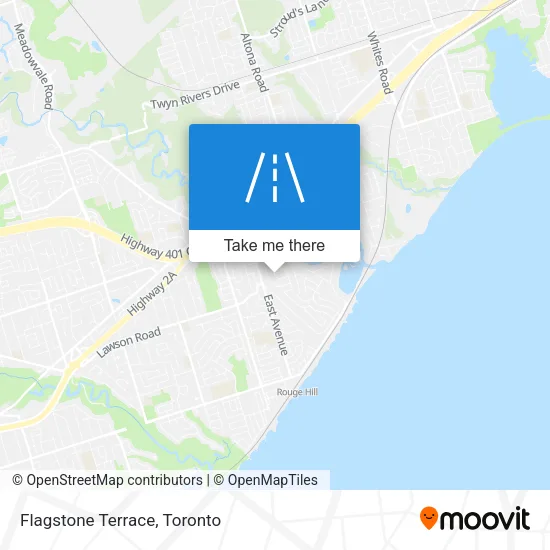 Flagstone Terrace map