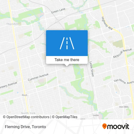 Fleming Drive map