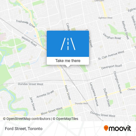 Ford Street map