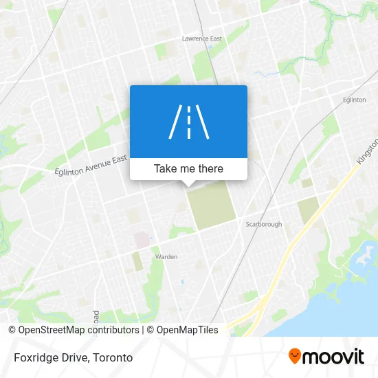 Foxridge Drive map