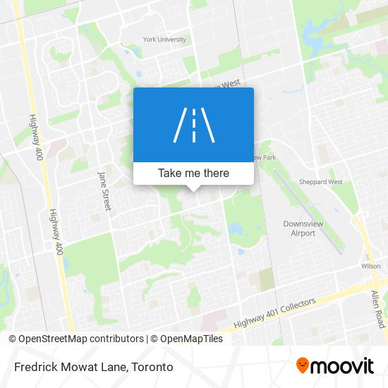 Fredrick Mowat Lane plan