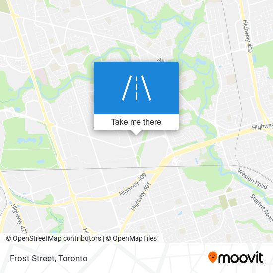 Frost Street map