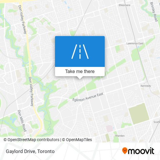 Gaylord Drive map