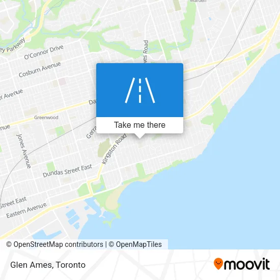 Glen Ames map