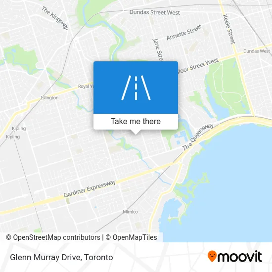 Glenn Murray Drive map