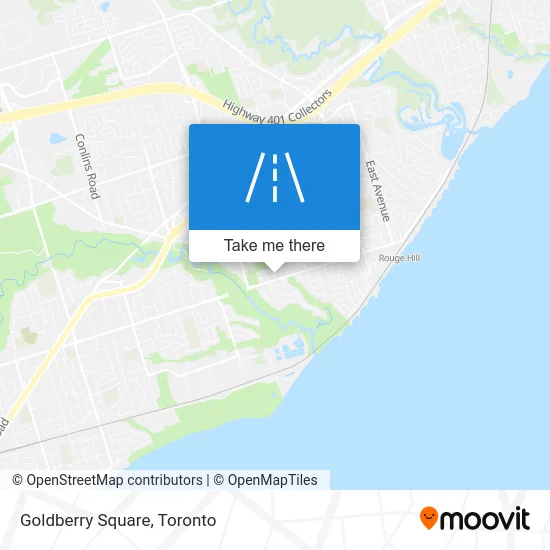 Goldberry Square map