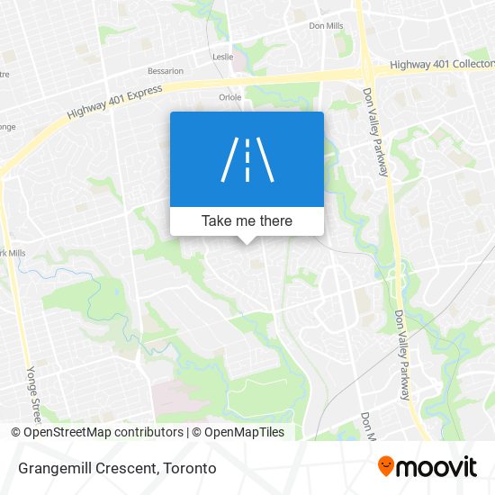 Grangemill Crescent map