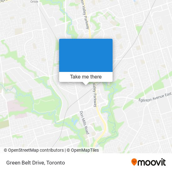 Green Belt Drive plan