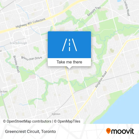 Greencrest Circuit map