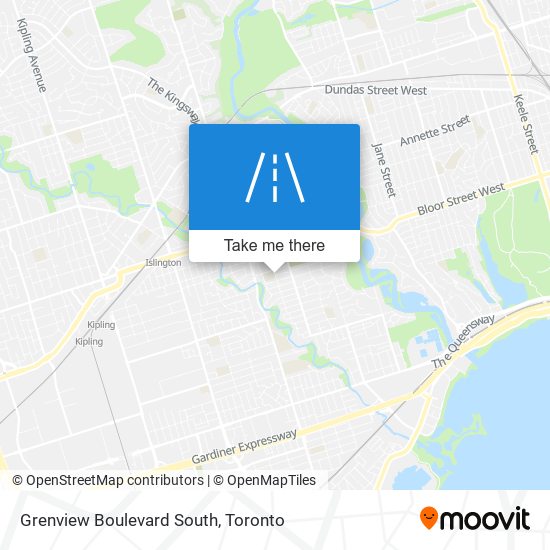 Grenview Boulevard South map