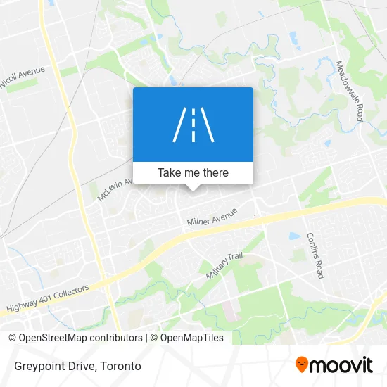 Greypoint Drive map