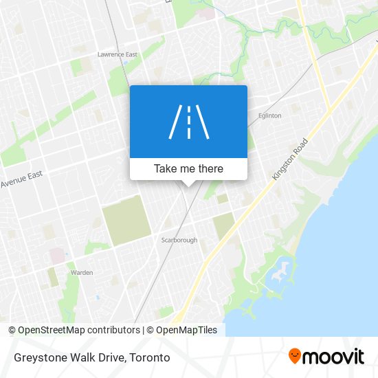 Greystone Walk Drive map