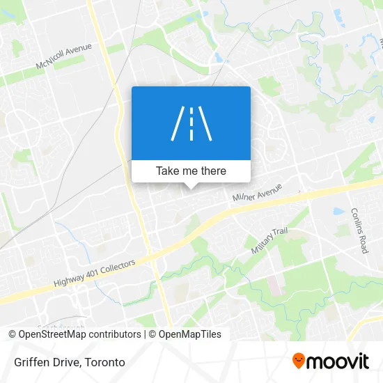 Griffen Drive map