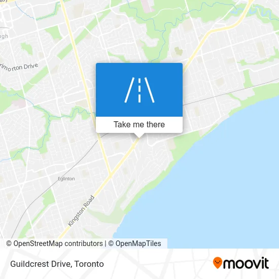 Guildcrest Drive map