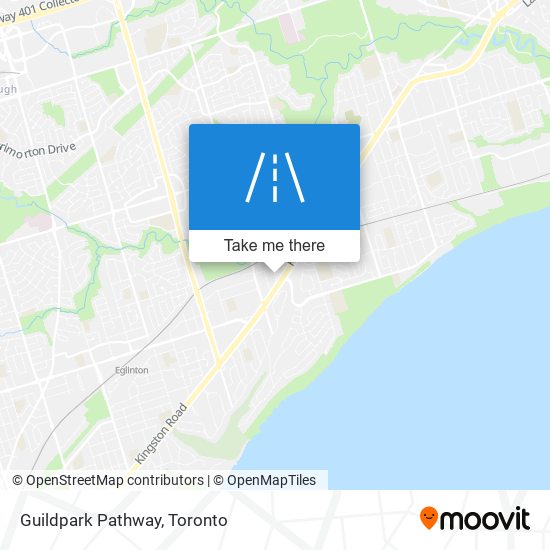 Guildpark Pathway map