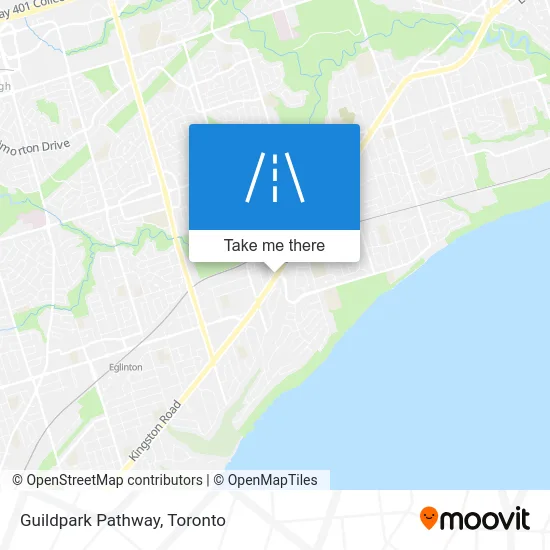 Guildpark Pathway map