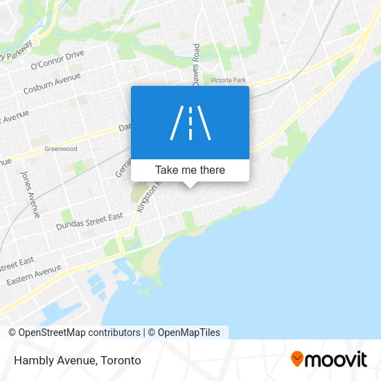 Hambly Avenue map
