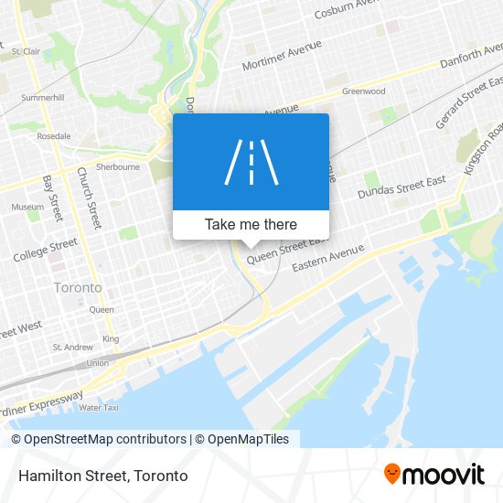 Hamilton Street map