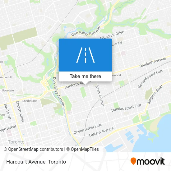 Harcourt Avenue plan