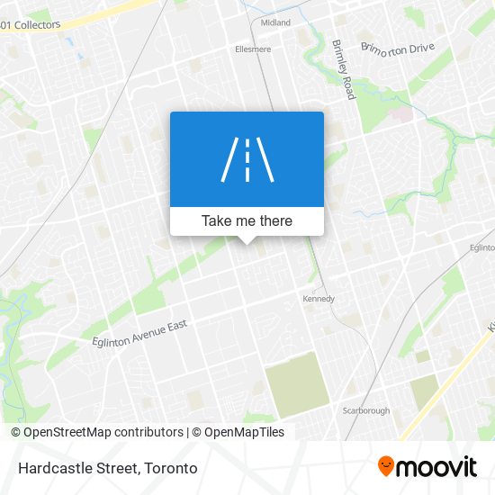 Hardcastle Street map