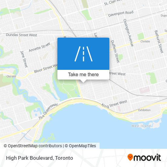 High Park Boulevard plan