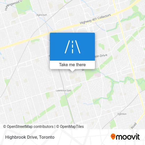Highbrook Drive map