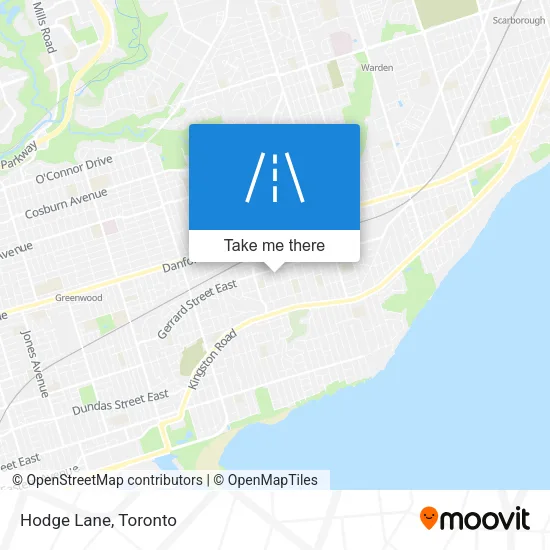 Hodge Lane map