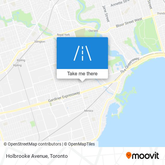 Holbrooke Avenue map