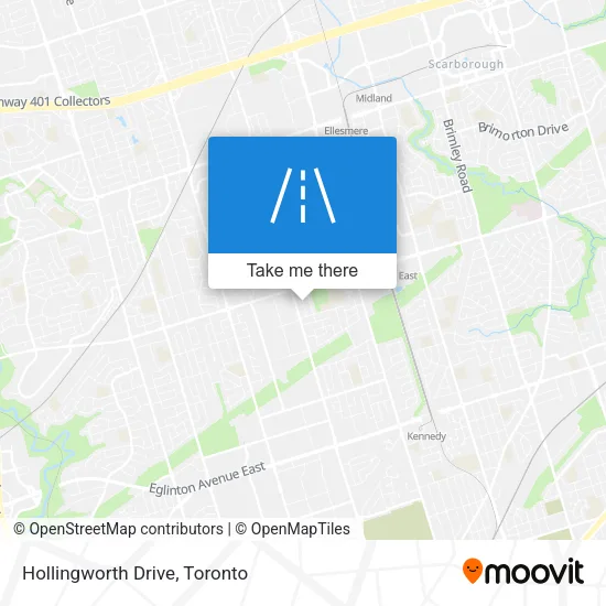 Hollingworth Drive map