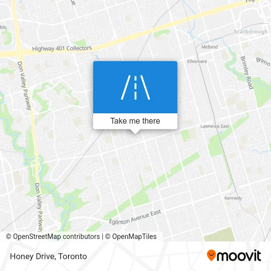 Honey Drive map