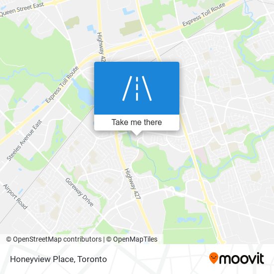 Honeyview Place map