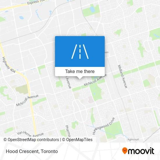 Hood Crescent map