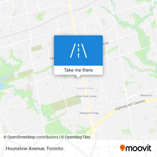 Hounslow Avenue plan