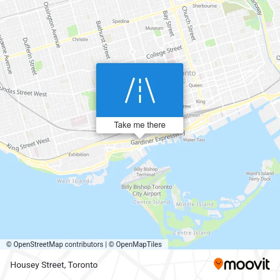 Housey Street map