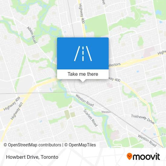 Howbert Drive map