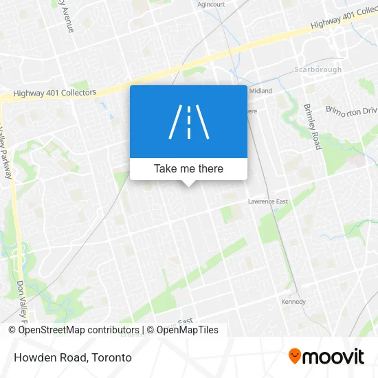 Howden Road map