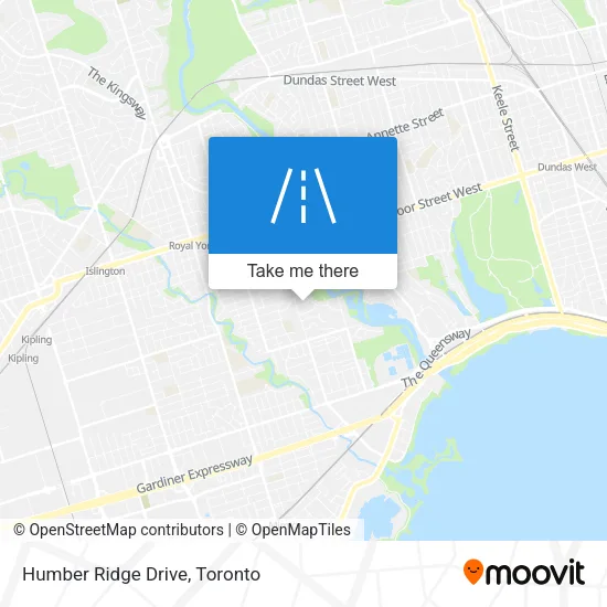 Humber Ridge Drive map