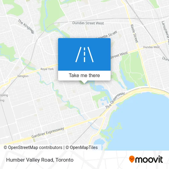 Humber Valley Road map